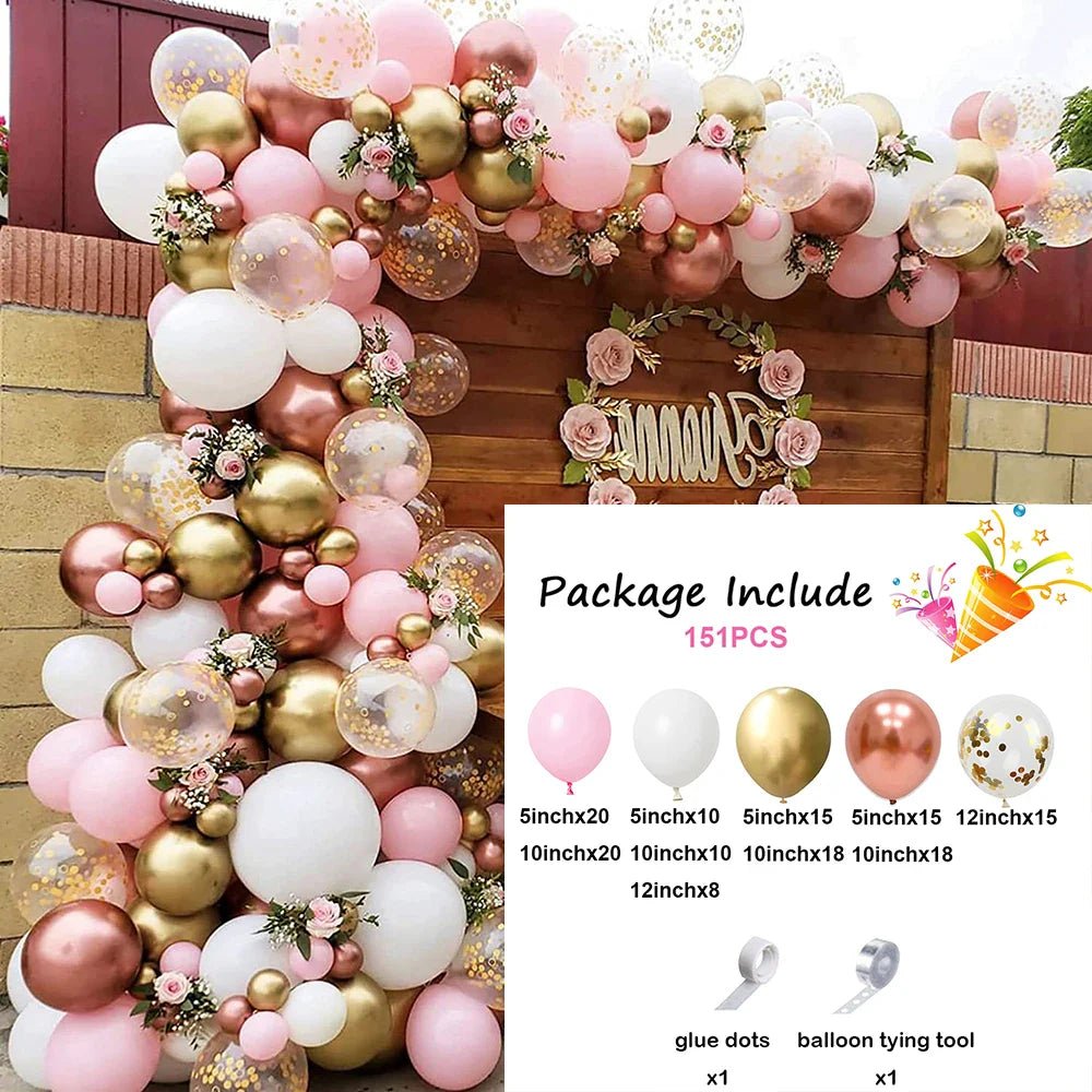 Balloon Arch Kit Baby Shower Decoration - Cake Pops Parties