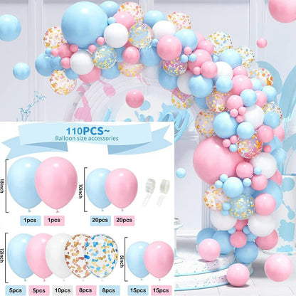 Balloon Arch Kit Baby Shower Decoration - Cake Pops Parties