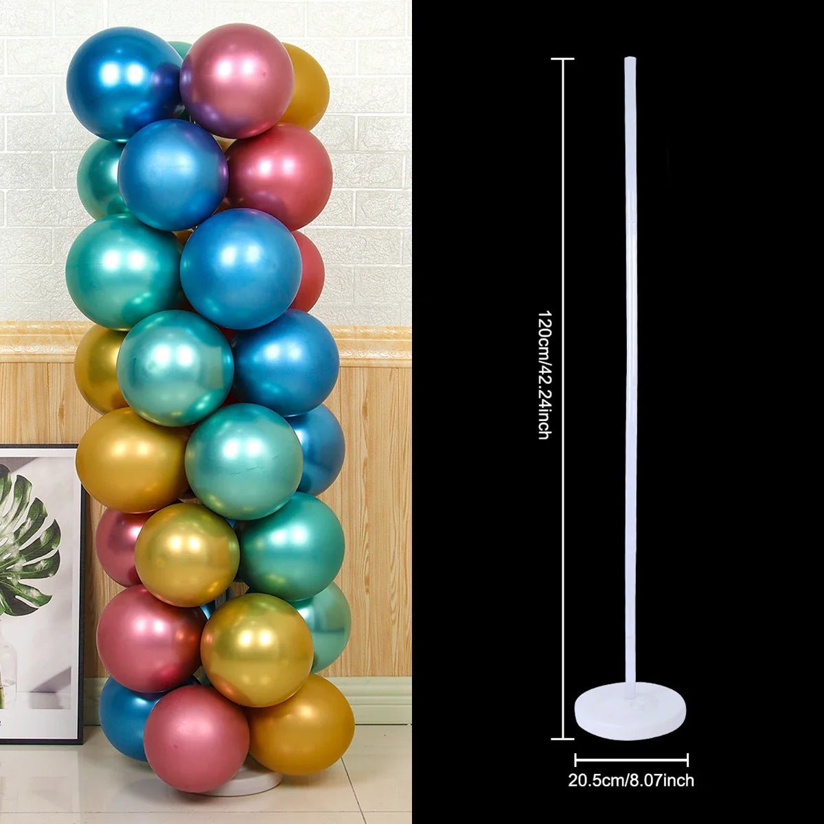 Balloon Stand Column Party Decoration - Cake Pops Parties
