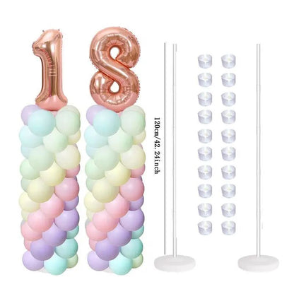 Balloon Stand Column Party Decoration - Cake Pops Parties