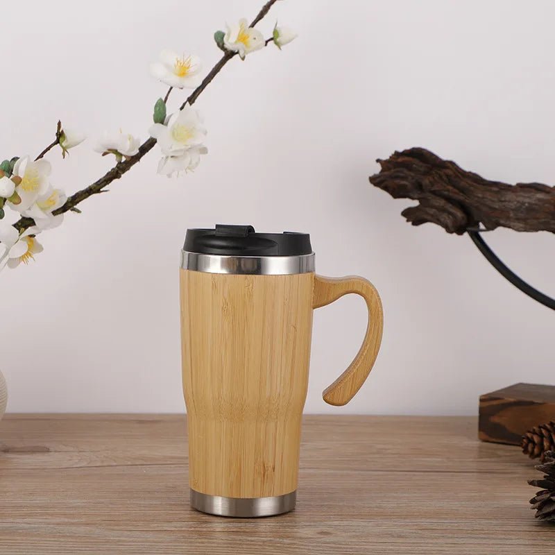 Bamboo Insulated Water Bottle - Personalized & Heated - Cake Pops Parties