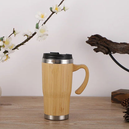 Bamboo Insulated Water Bottle - Personalized & Heated - Cake Pops Parties