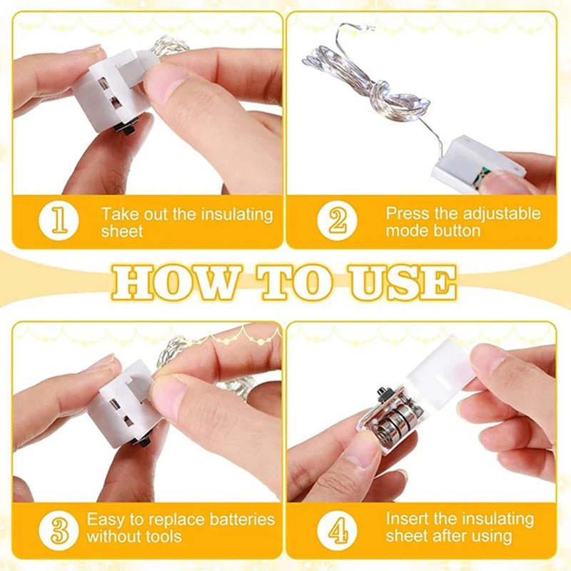 Battery - Powered Fairy Lights - 20 Pack - Cake Pops Parties