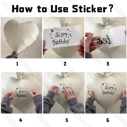 Beige Birthday Balloons Set - Cake Pops Parties