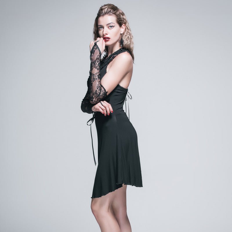 Black Halloween Party Dress - Cake Pops Parties