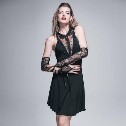 Black Halloween Party Dress - Cake Pops Parties