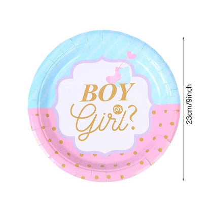 Boy or Girl Gender Reveal Party Set - Cake Pops Parties