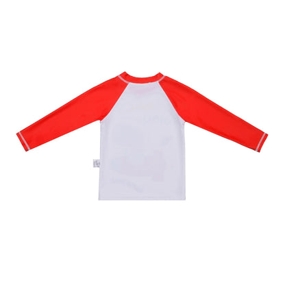 Boys Long Sleeve Swimsuit with Cap | UV Protection Quick - Dry Outfit - Cake Pops Parties