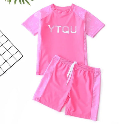 Boys Two - Piece Quick - Dry Swimwear Set | Kids Swimming Trunks Ages 2 - 16 - Cake Pops Parties