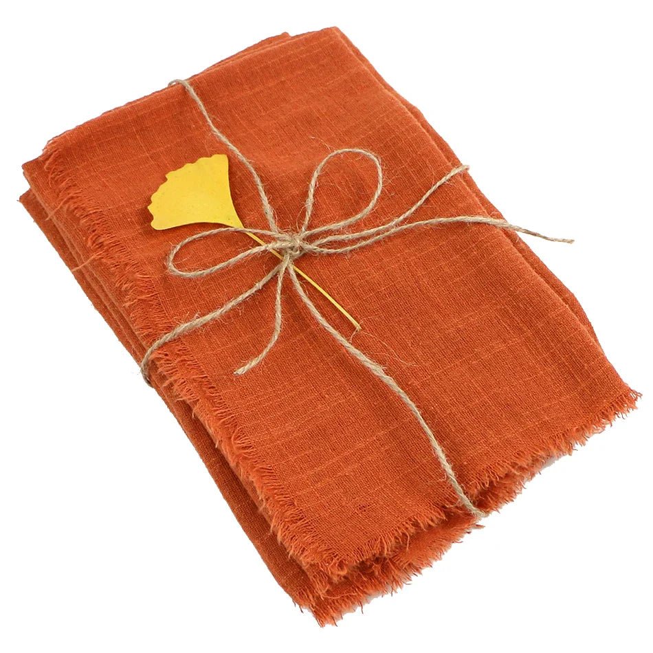 Bulk Set of 50 Rustic Style Cloth Napkins - Cake Pops Parties