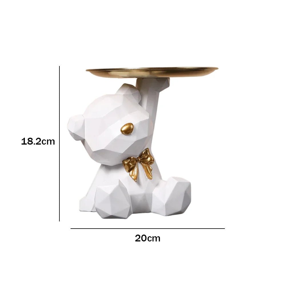 Bulldog Storage Decor Sculpture Organizer - Cake Pops Parties