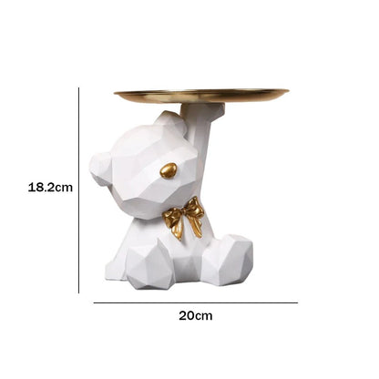 Bulldog Storage Decor Sculpture Organizer - Cake Pops Parties