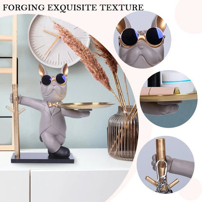 Bulldog Storage Decor Sculpture Organizer - Cake Pops Parties
