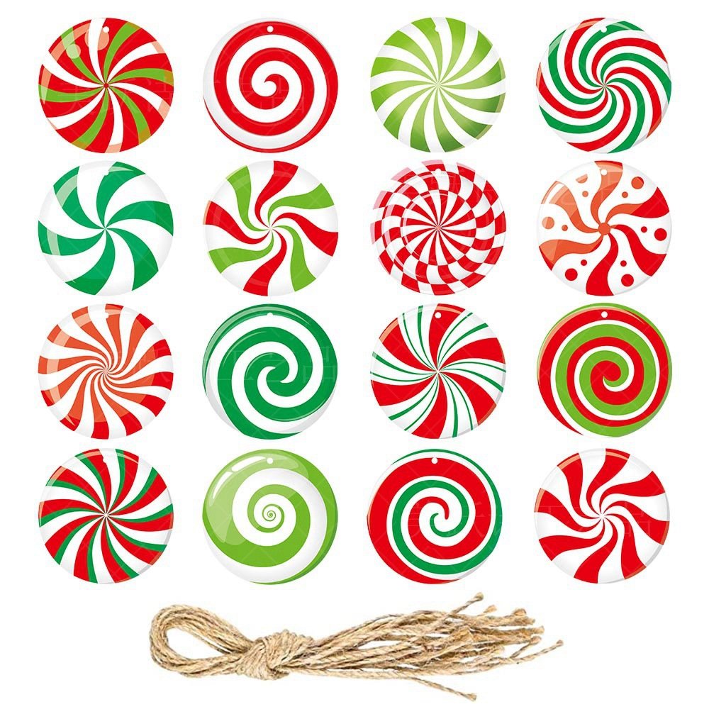 Candy Christmas Tree Ornaments Pack - Cake Pops Parties