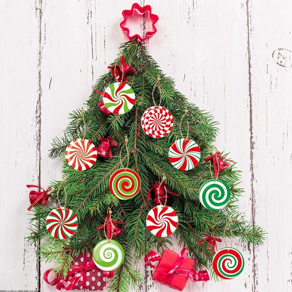 Candy Christmas Tree Ornaments Pack - Cake Pops Parties
