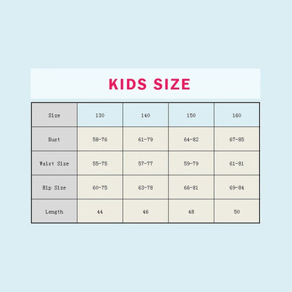 Children’s Long Sleeve Swimsuit | One Piece Design | Girls 7 - 12 Years - Cake Pops Parties