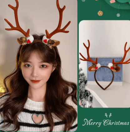 Christmas Antler Headband - Cake Pops Parties