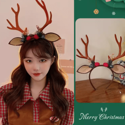 Christmas Antler Headband - Cake Pops Parties