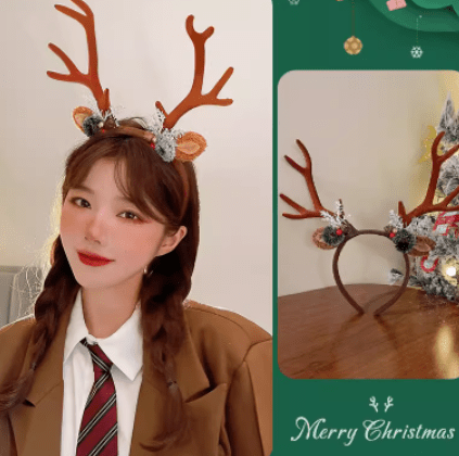 Christmas Antler Headband - Cake Pops Parties