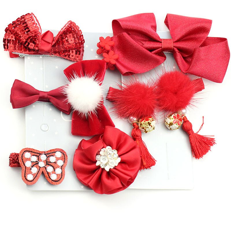 Christmas Baby Headwear Set - Cake Pops Parties