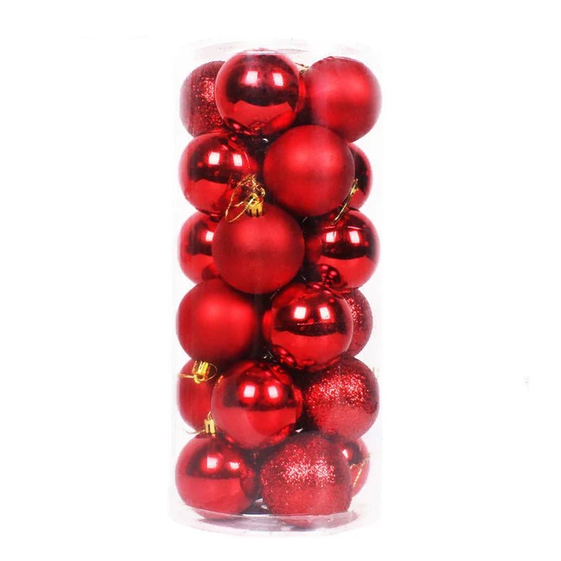 Christmas Ball Ornaments Set - Cake Pops Parties