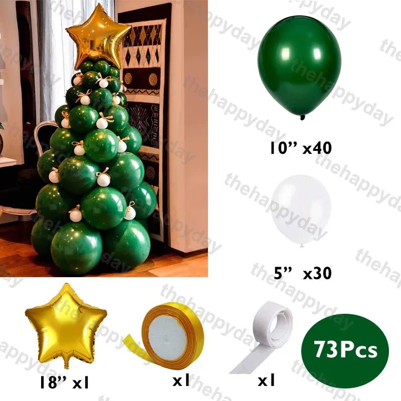 Christmas Balloon Arch Kit - Cake Pops Parties