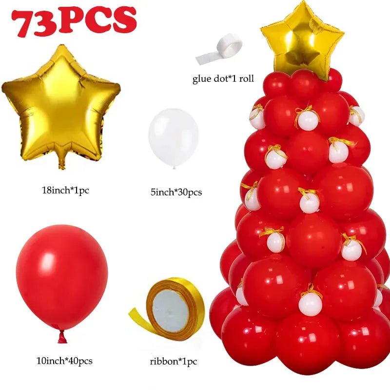 Christmas Balloon Arch Kit - Cake Pops Parties