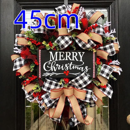 Christmas Bow Garland Decoration - Cake Pops Parties