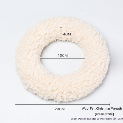 Christmas Bracelet Garland Wreath - Cake Pops Parties