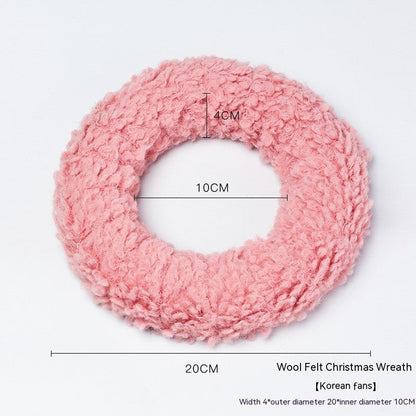Christmas Bracelet Garland Wreath - Cake Pops Parties