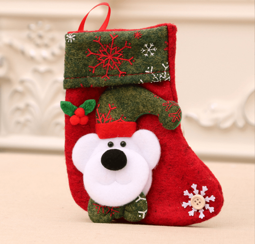 Christmas Candy Bag Decoration - Cake Pops Parties