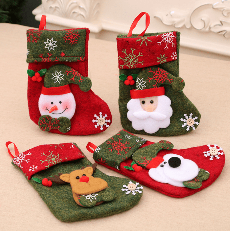 Christmas Candy Bag Decoration - Cake Pops Parties