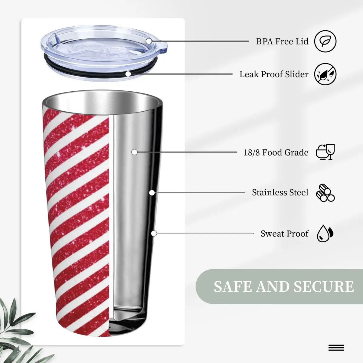 Christmas Car Glitter Tumbler - Cake Pops Parties