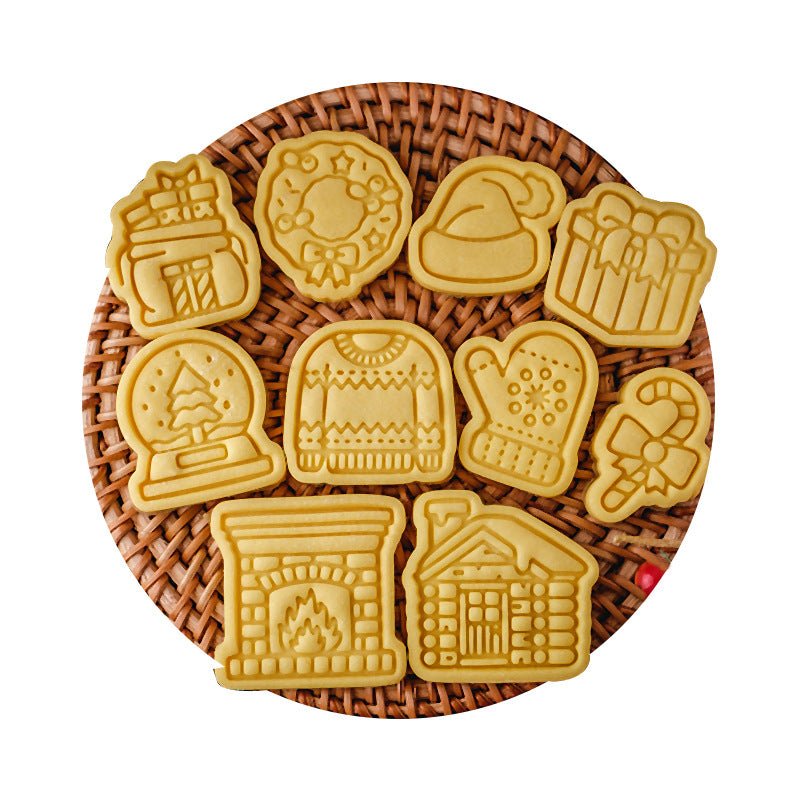 Christmas Cartoon Cookie Mold Set - Cake Pops Parties