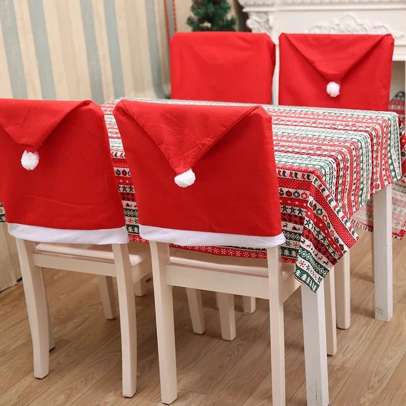 Christmas Chair Cover Decoration - Xmas Navidad - Cake Pops Parties