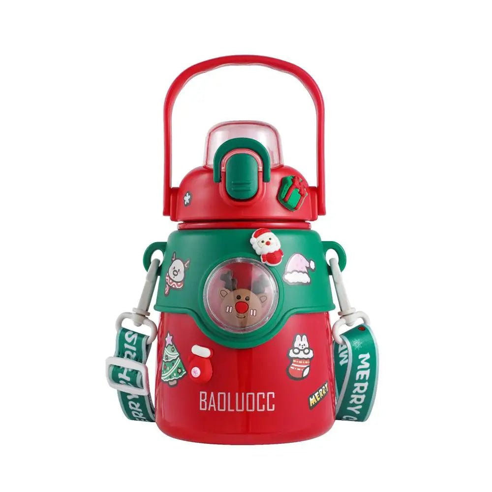 Christmas Children's Stainless Steel Thermos Cup - Cake Pops Parties