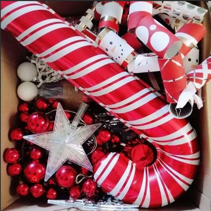 Christmas Crutch Balloon Set - Cake Pops Parties