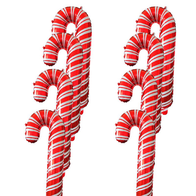 Christmas Crutch Balloon Set - Cake Pops Parties