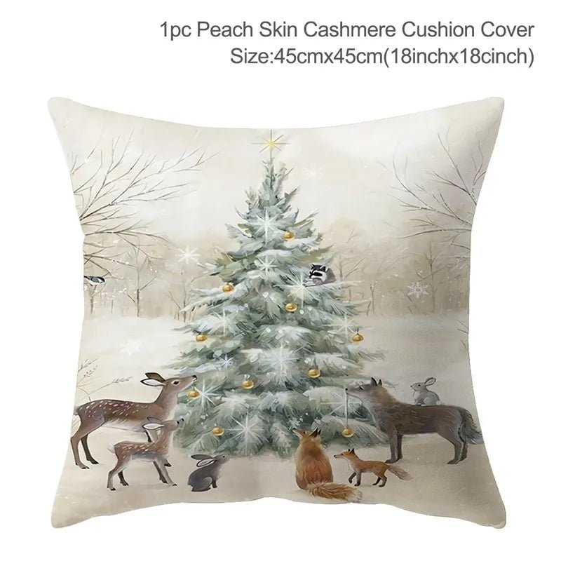 Christmas Cushion Cover - Festive Home Decor & Gift Ideas - Cake Pops Parties