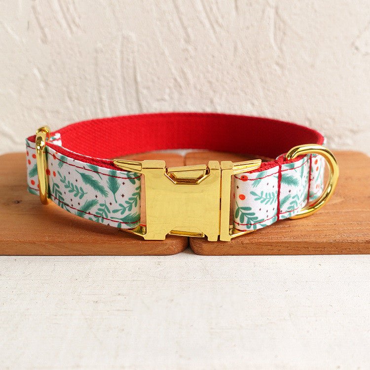 Christmas Dog Collar - Bite Resistant & Practical - Cake Pops Parties
