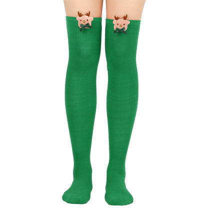 Christmas Doll Over - the - knee Stockings - Cake Pops Parties