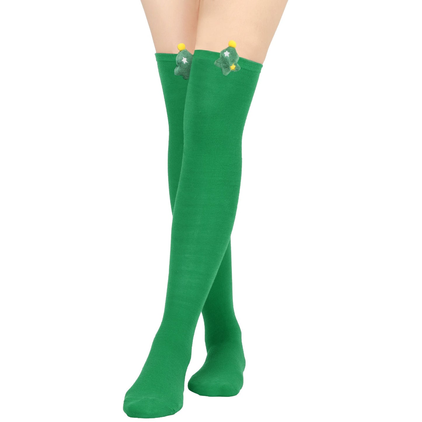 Christmas Doll Over - the - knee Stockings - Cake Pops Parties