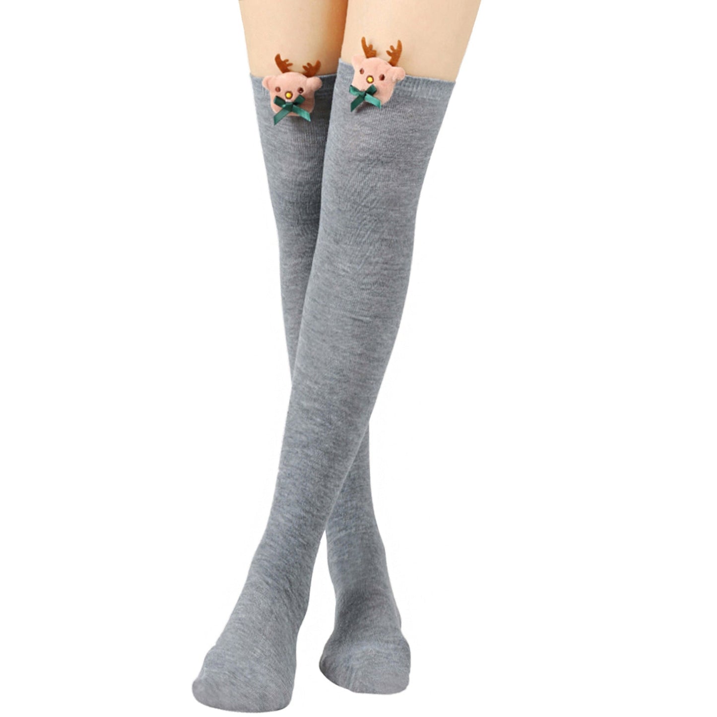 Christmas Doll Over - the - knee Stockings - Cake Pops Parties