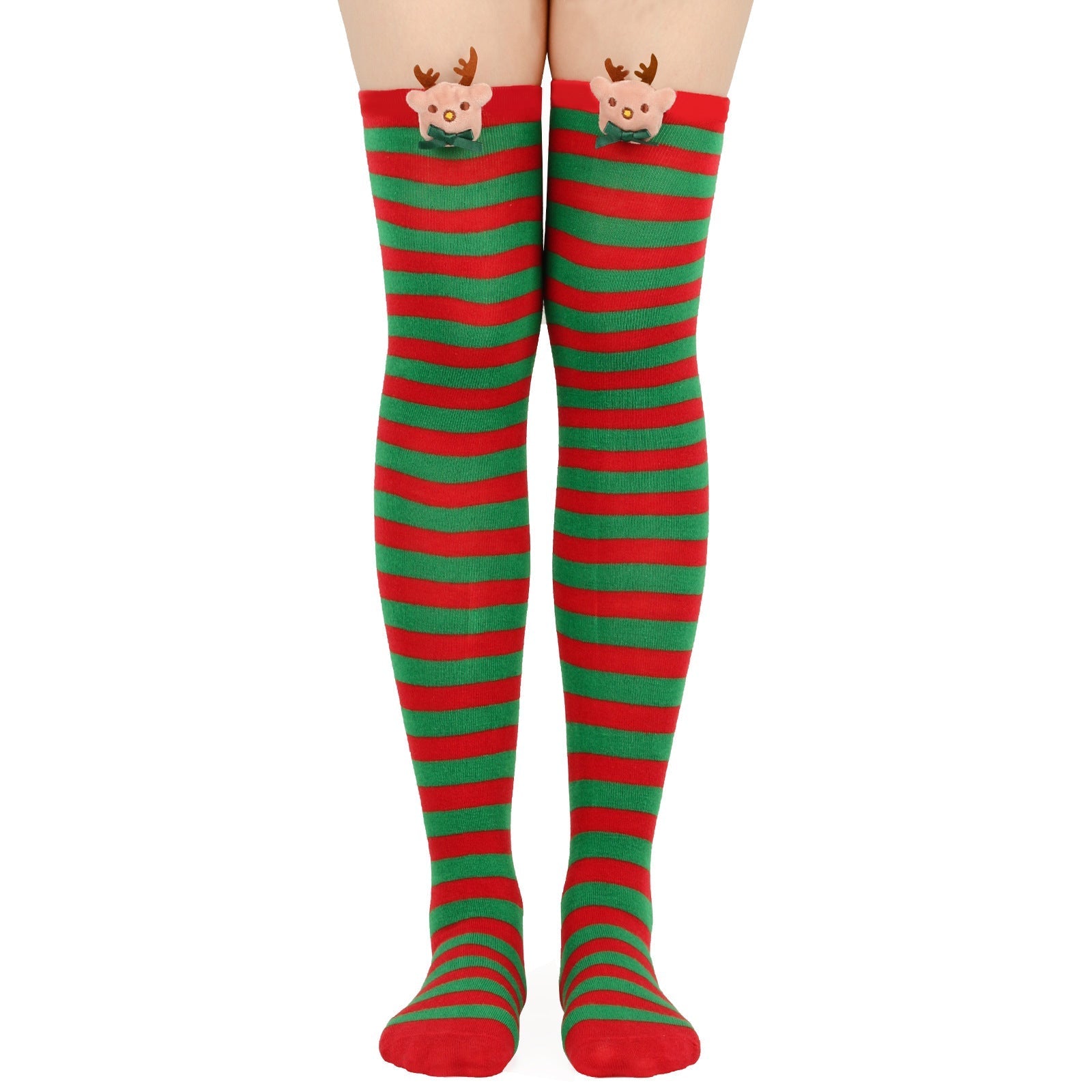Christmas Doll Over - the - knee Stockings - Cake Pops Parties