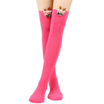 Christmas Doll Over - the - knee Stockings - Cake Pops Parties