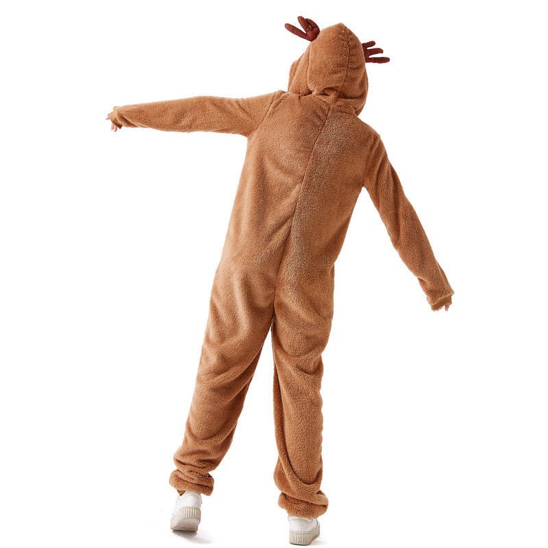 Christmas Elk Holiday Jumpsuit - Cake Pops Parties