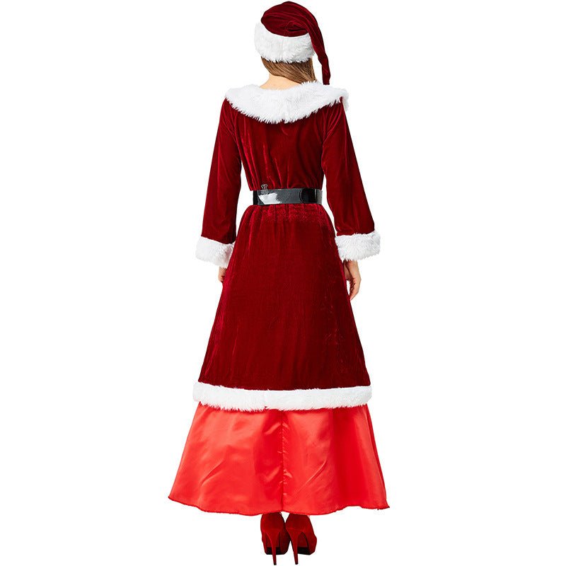 Christmas Eve Wine Red Suit - Cake Pops Parties
