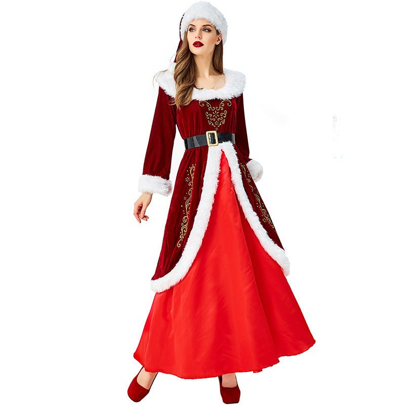 Christmas Eve Wine Red Suit - Cake Pops Parties