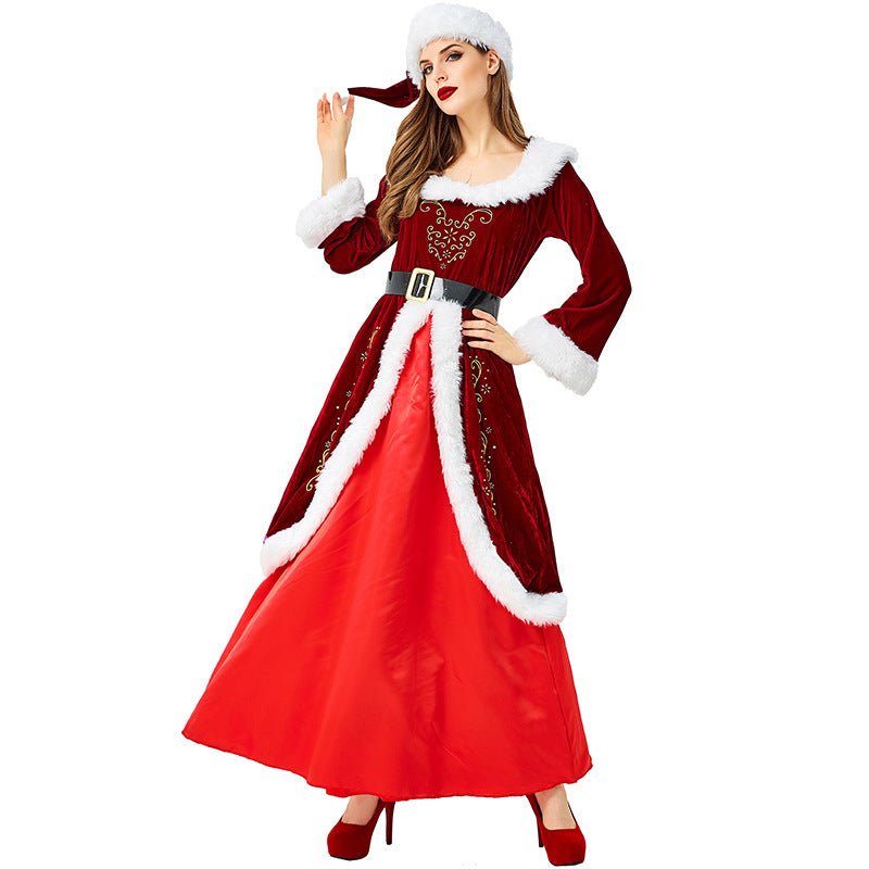 Christmas Eve Wine Red Suit - Cake Pops Parties