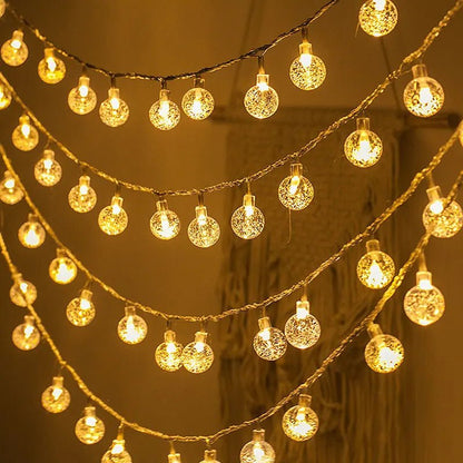 Christmas Fairy Light String - Xmas Party Home Decoration - Cake Pops Parties